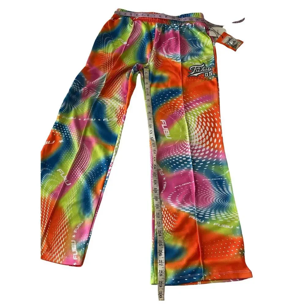 Fubu x Forever 21 Long Knit Pants Womens L - Picture 4 of 6